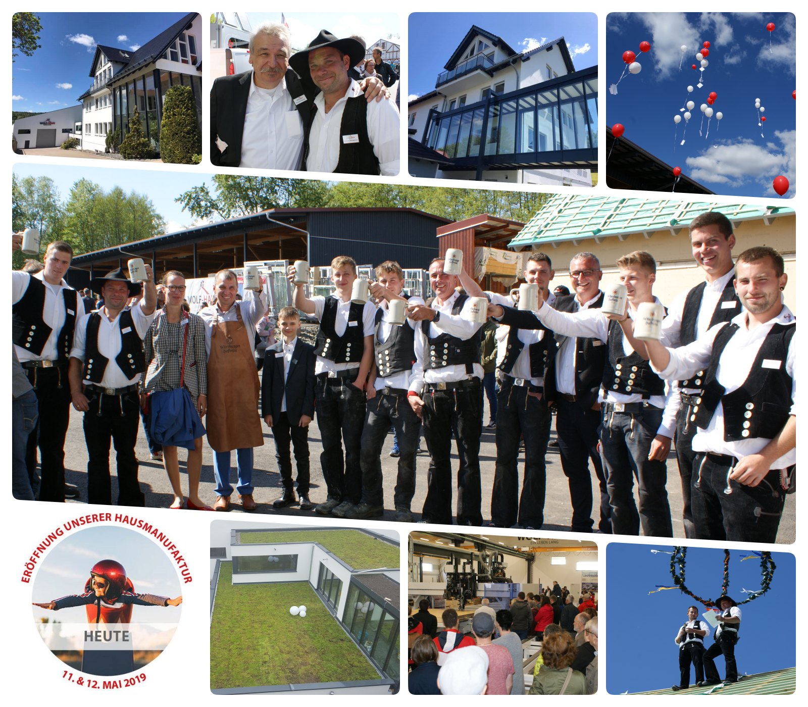 WOLF-Haus Einweihung Manufaktur