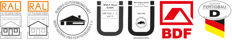 WOLF-Haus QDF-Urkunde